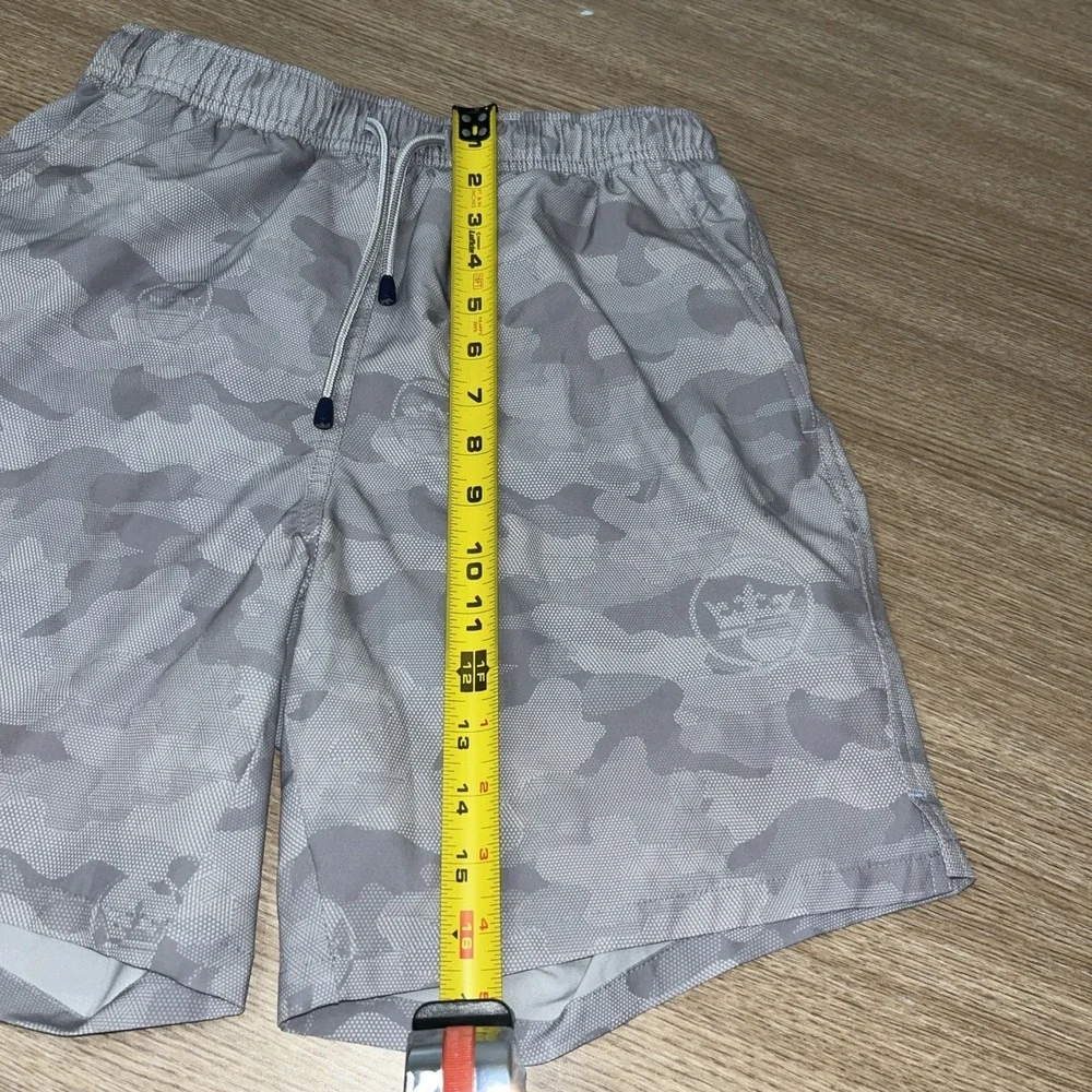 Peter Millar Swim Trunks Men Small Lot of 2 Mesh Lined Camo Blue Crab Beach
